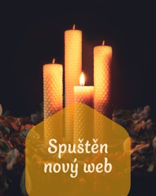Zdravíme z úlu, dnes zapalujeme první adventní svíčku a společně s ní i novou podobu našeho webu. ✨ Pracovali jsme na něm...